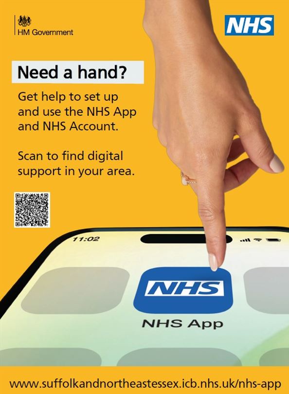 NHS APP - NEED A HAND?